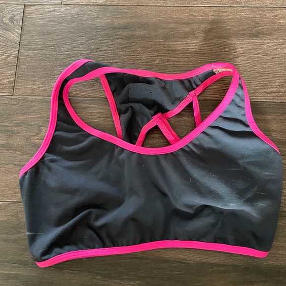 Jo+Jax Pink & Grey Sports Bra - Picture 2 of 2
